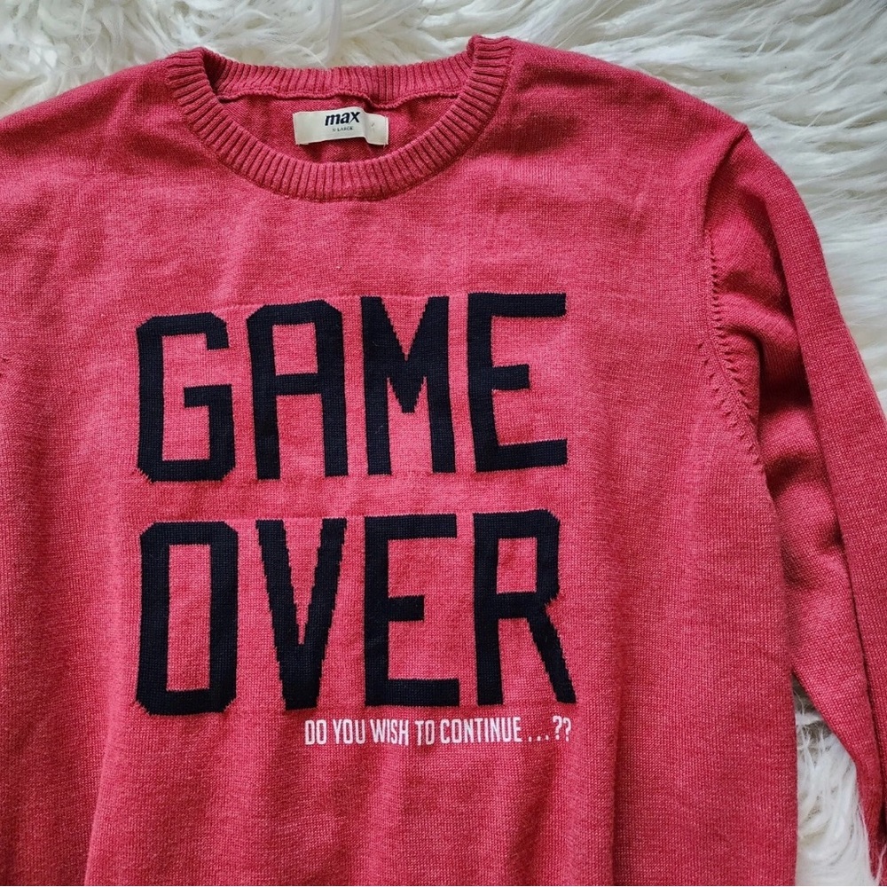 Max Studio - Video Game Themed‎ Sweater - Picture 2 of 8
